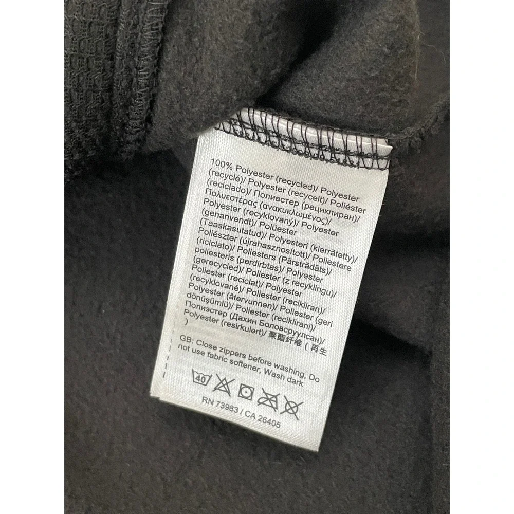 Helly‎ Hansen Fleece Vest Mens 2XL Black Polartec Full Zip Outdoors Hiking